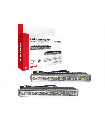 Denné svietenie s 1W LED, DRL 501HP, homolog. RL,12V