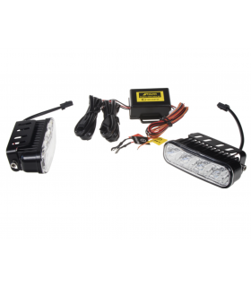 Denné svetlá MyCarr LED, SJ-287 typ 2, homologizácia RL.(12cm)