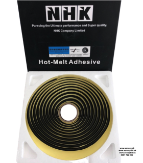 Tesnenie, lepidlo natavíte s teplovzdušnou pištolou na maximum z príslušnej diaľky, aby sa nezačal topiť plast svetla.