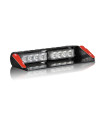PROFI výstražné LED svetlo vnútorné, 12V, 24V, oranžové, ECE R65