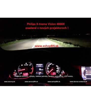 Philips Xenon X-tremeVision, D2S 4800K +50% 12V/24V TOP