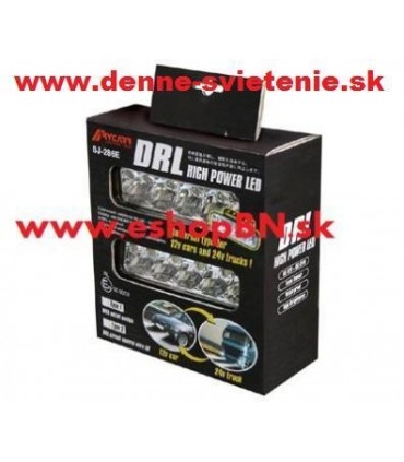 Denné svetlá MyCarr LED,SJ- 286E typ2, homolog. RL. (14,6cm)