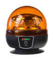 AKU LED maják, 12x1W oranžový, s magnetom, ECE R65