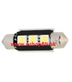 LED žiarovka C7W, 12V biela (1ks) sulfit (39mm), 3LED Can Bus