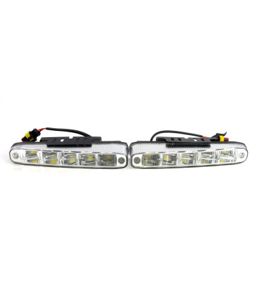 Denné svetlá šikmé s LED, NSSC 506HP, homolog. RL,12V (16cm)
